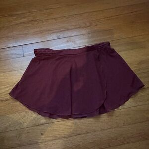 Burgundy Bloch Ballet Skirt